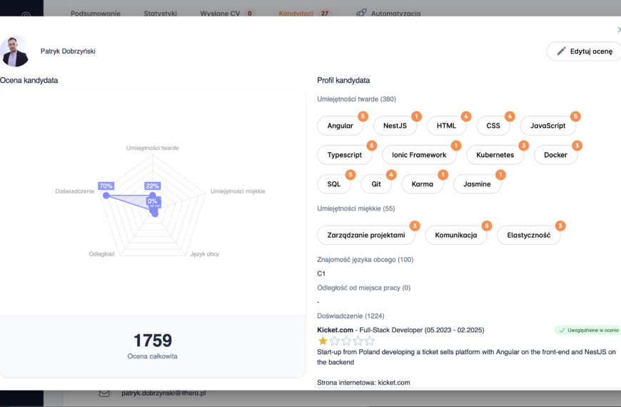 Hero Parser – platforma AI do automatyzacji rekrutacji